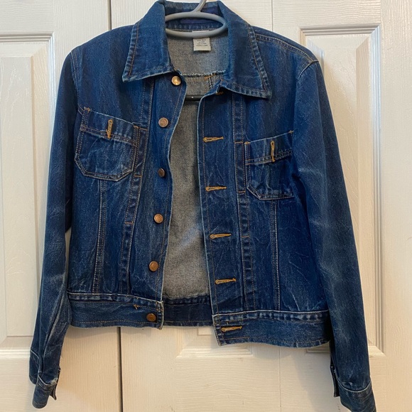 Dark Wash Jean Jacket - Picture 2 of 7